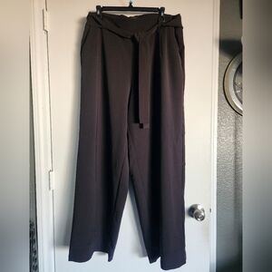 Torrid Black Wide-Leg Pants with Belt